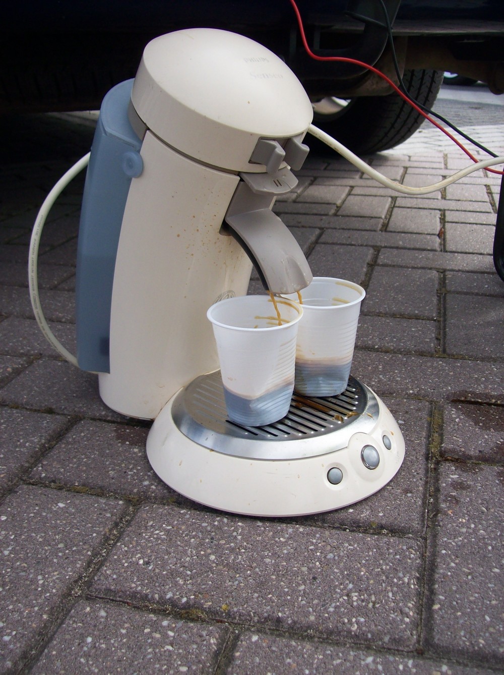 Ook belangrijk. Warme koffie.